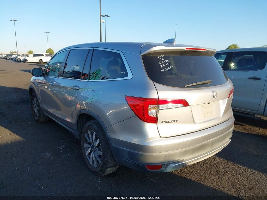 5FNYF5H38MB045935 2021 HONDA PILOT photo no. 3