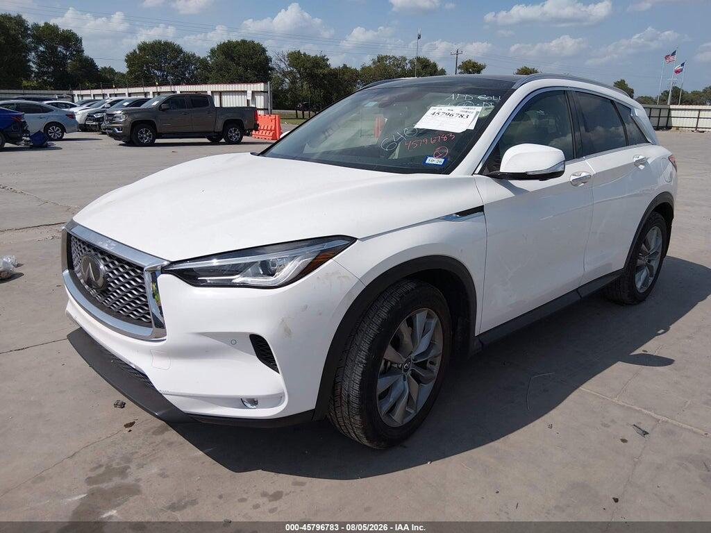 3PCAJ5CA4MF126405 2021 INFINITI QX50 photo no. 2