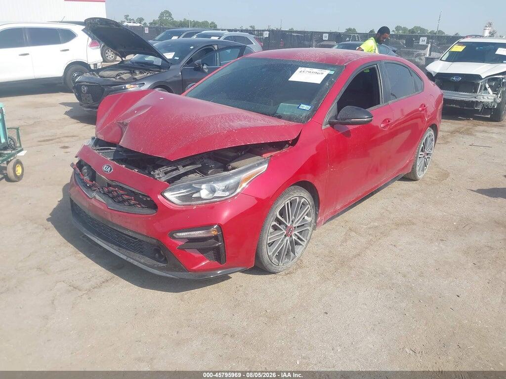 3KPF44AC7ME283749 2021 KIA FORTE photo no. 2