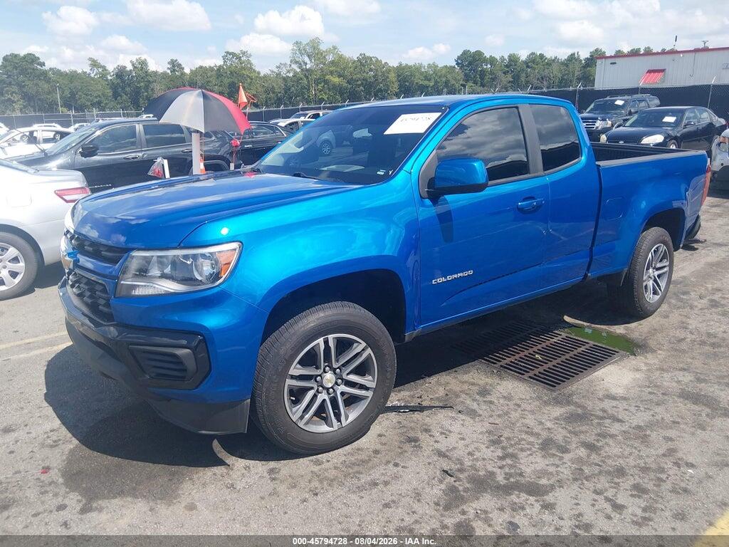 1GCHSBEA0M1125347 2021 CHEVROLET COLORADO photo no. 2