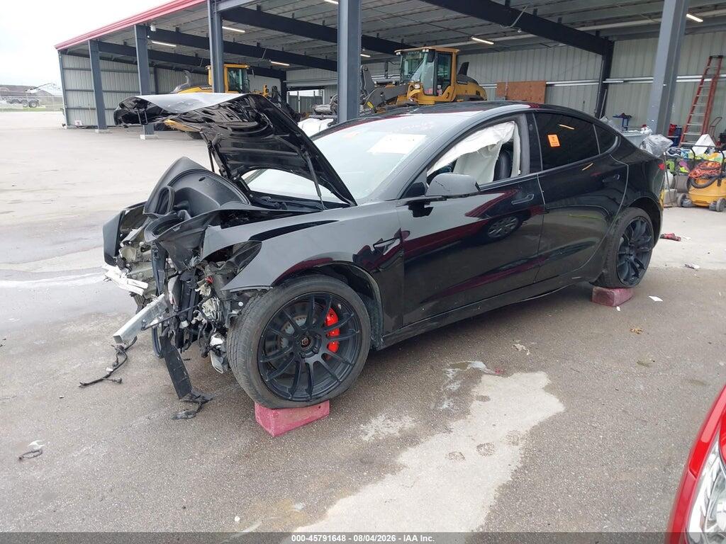 5YJ3E1EC4MF064928 2021 TESLA MODEL 3 photo no. 2