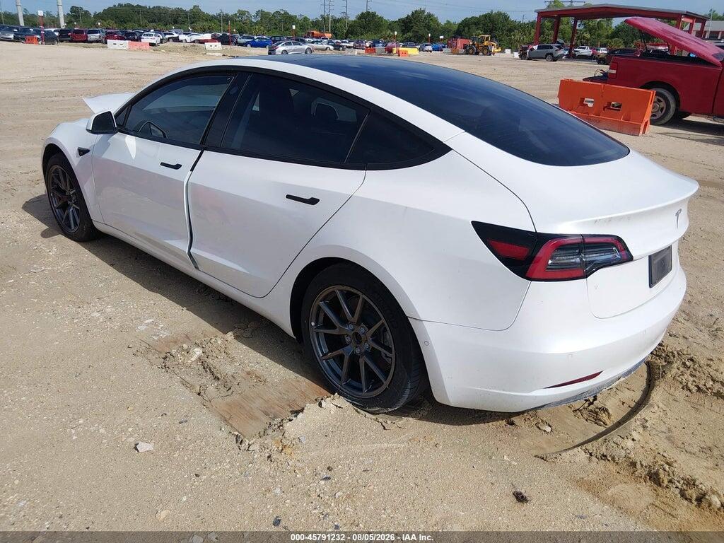 5YJ3E1EA4MF099001 2021 TESLA MODEL 3 photo no. 3