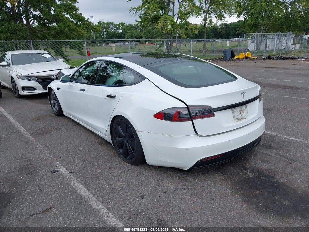 5YJSA1E52MF428532 2021 TESLA MODEL S photo no. 3