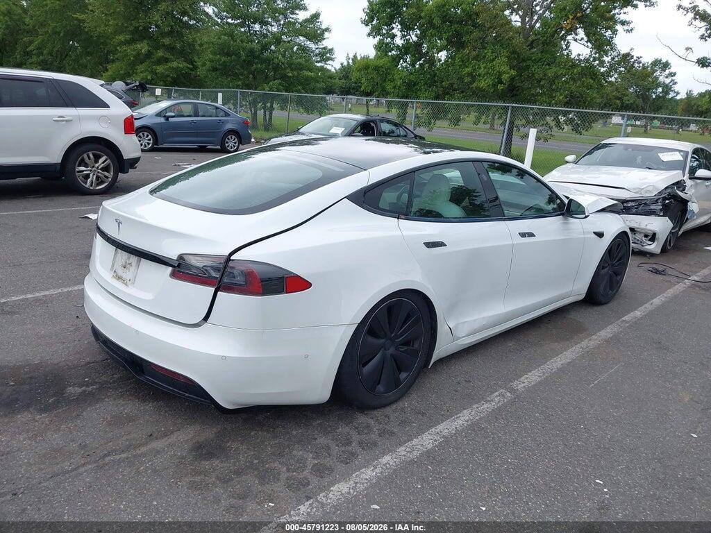 5YJSA1E52MF428532 2021 TESLA MODEL S photo no. 4