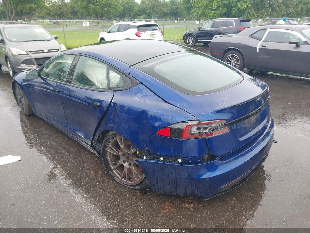 5YJSA1E69MF453064 2021 TESLA MODEL S photo no. 3