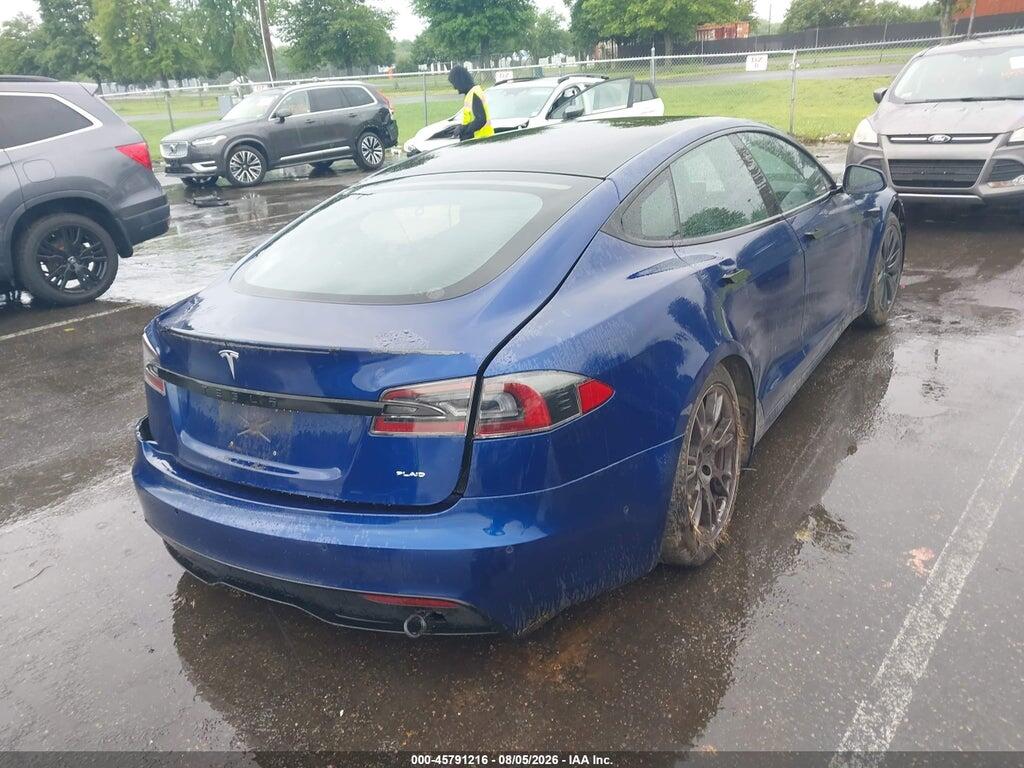5YJSA1E69MF453064 2021 TESLA MODEL S photo no. 4