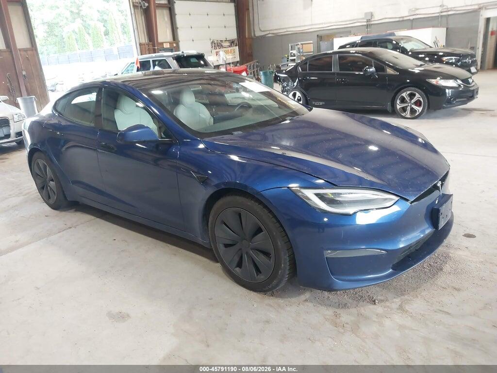5YJSA1E51MF428280 2021 TESLA MODEL S photo no. 1
