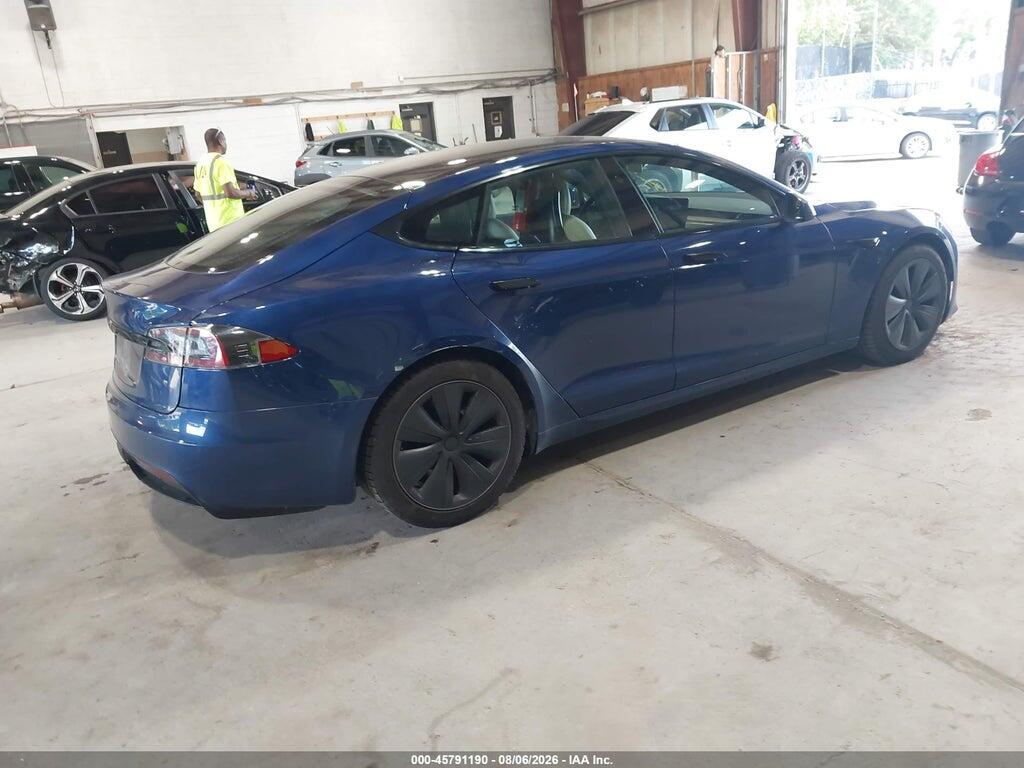 5YJSA1E51MF428280 2021 TESLA MODEL S photo no. 4