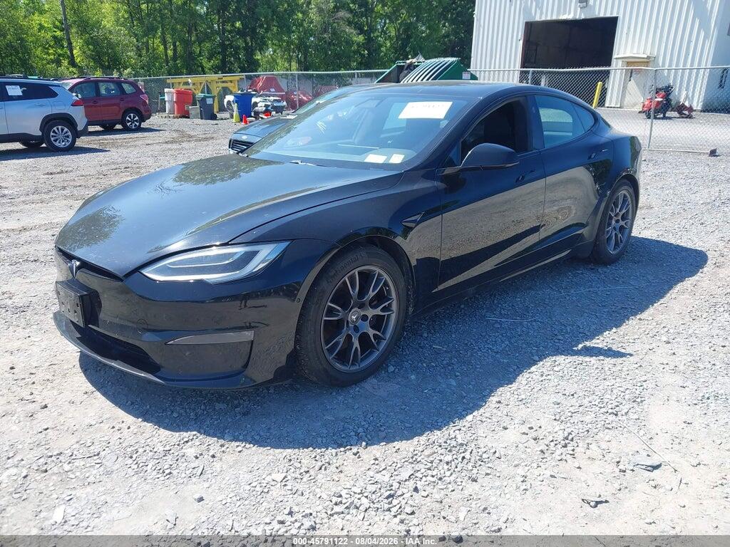 5YJSA1E5XMF428343 2021 TESLA MODEL S photo no. 2