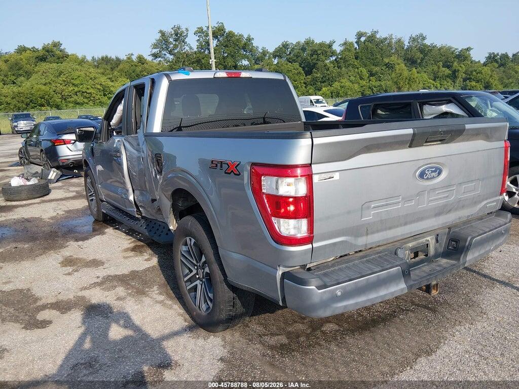 1FTEX1CP0MKD97011 2021 FORD F-150 photo no. 3