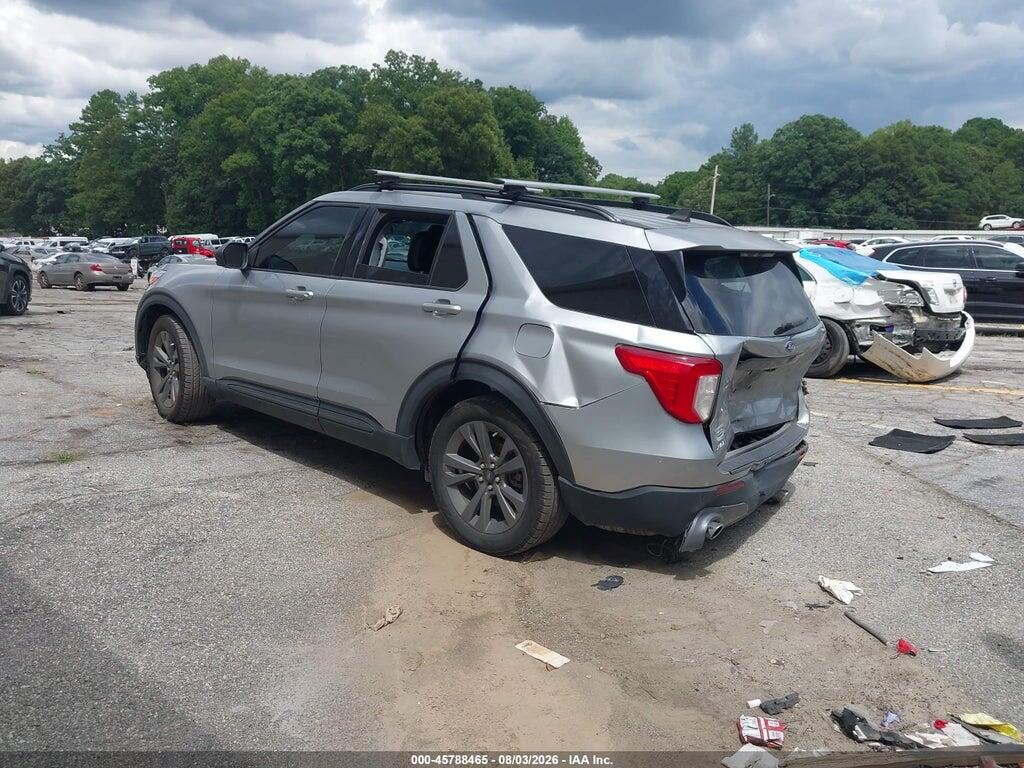 1FMSK7DH3MGB11372 2021 FORD EXPLORER photo no. 3