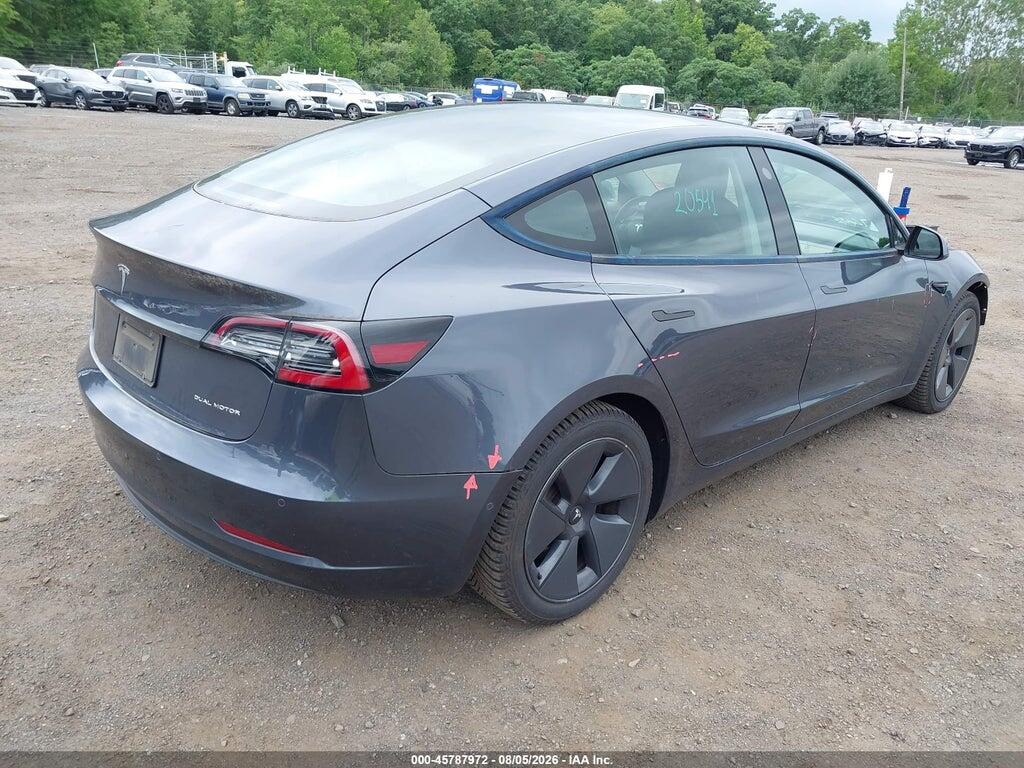 5YJ3E1EB8MF849119 2021 TESLA MODEL 3 photo no. 4