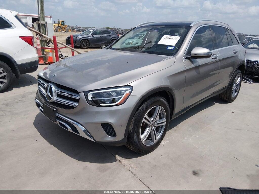 W1N0G8EB4MF876473 2021 MERCEDES-BENZ GLC 300 photo no. 2