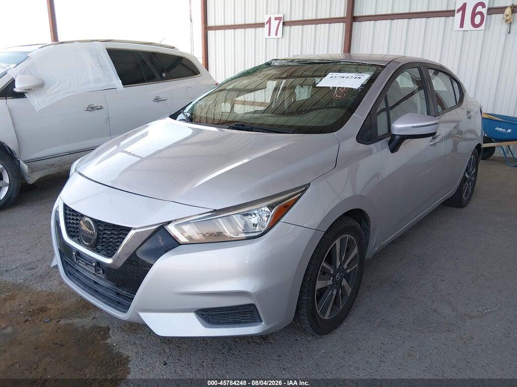 3N1CN8EV0ML843774 2021 NISSAN VERSA photo no. 2