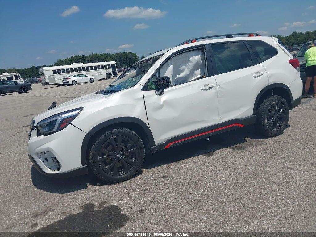 JF2SKALC8MH436375 2021 SUBARU FORESTER photo no. 2