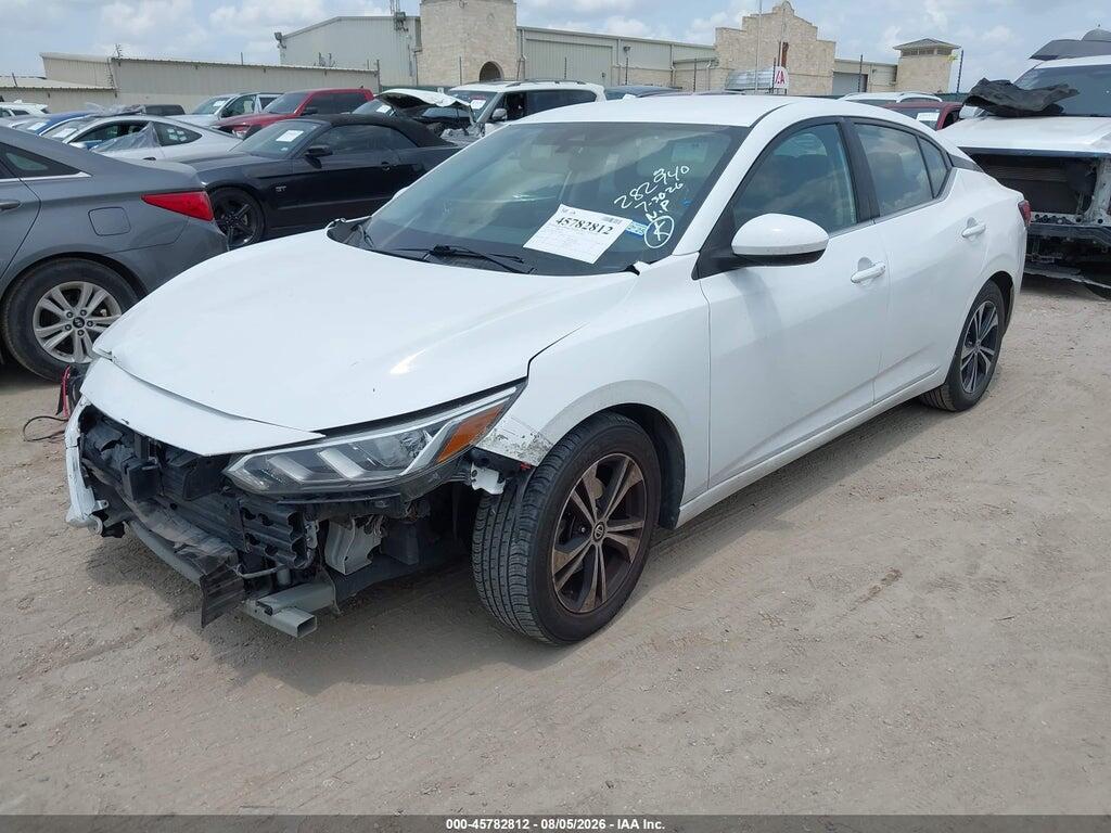 3N1AB8CV4MY282940 2021 NISSAN SENTRA photo no. 2