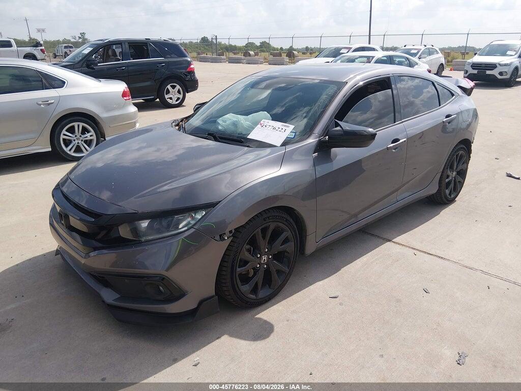 19XFC2F83ME201723 2021 HONDA CIVIC photo no. 2