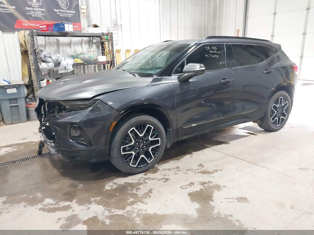 3GNKBKRS1MS523844 2021 CHEVROLET BLAZER photo no. 2