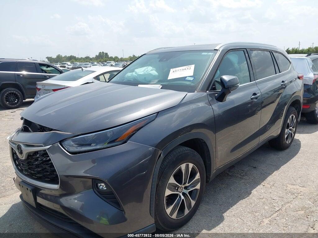 5TDGZRAH5MS529315 2021 TOYOTA HIGHLANDER photo no. 2