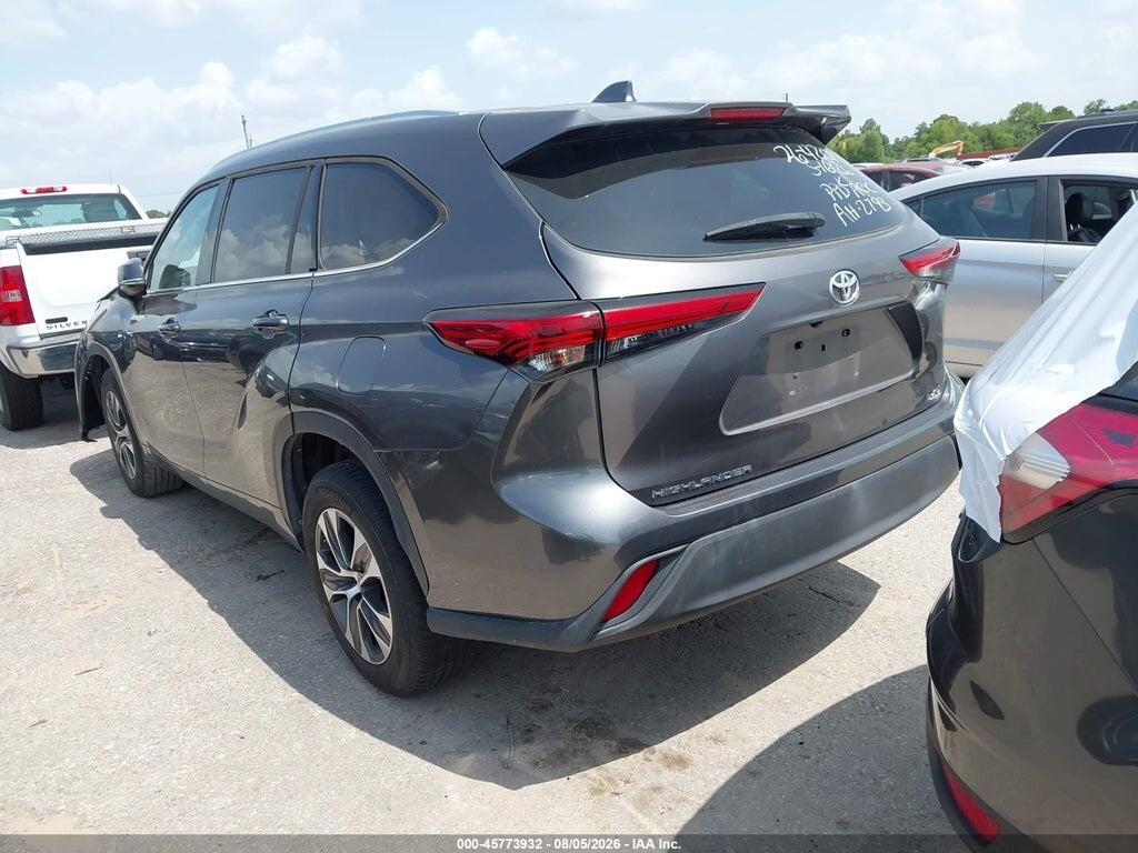 5TDGZRAH5MS529315 2021 TOYOTA HIGHLANDER photo no. 3