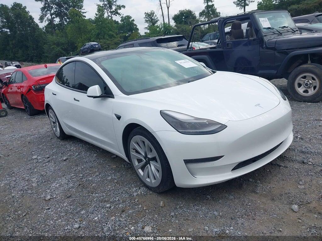 5YJ3E1EA5MF879248 2021 TESLA MODEL 3 photo no. 1
