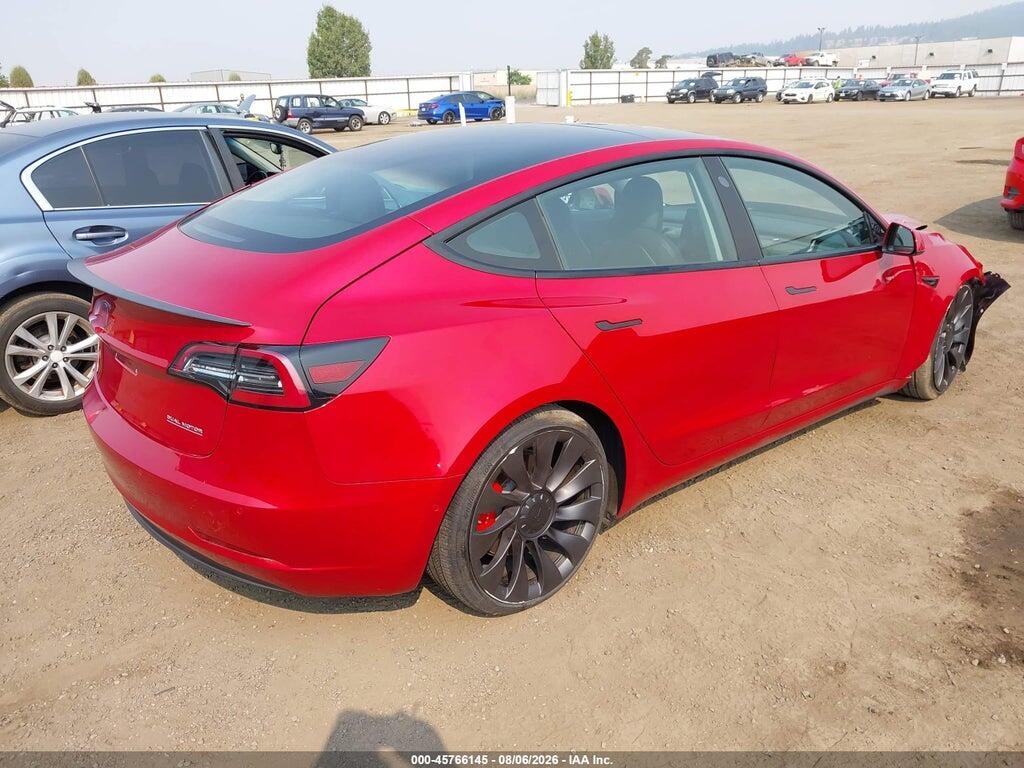 5YJ3E1EC9MF913712 2021 TESLA MODEL 3 photo no. 4