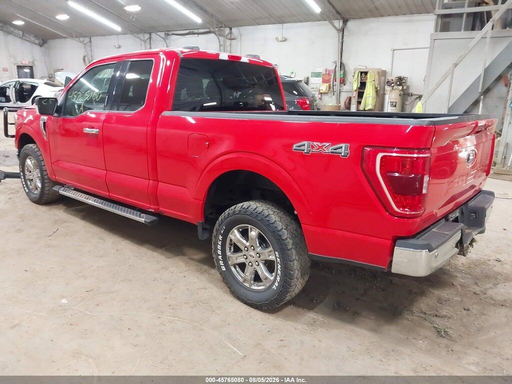 1FTEX1EB7MKD05443 2021 FORD F-150 photo no. 3