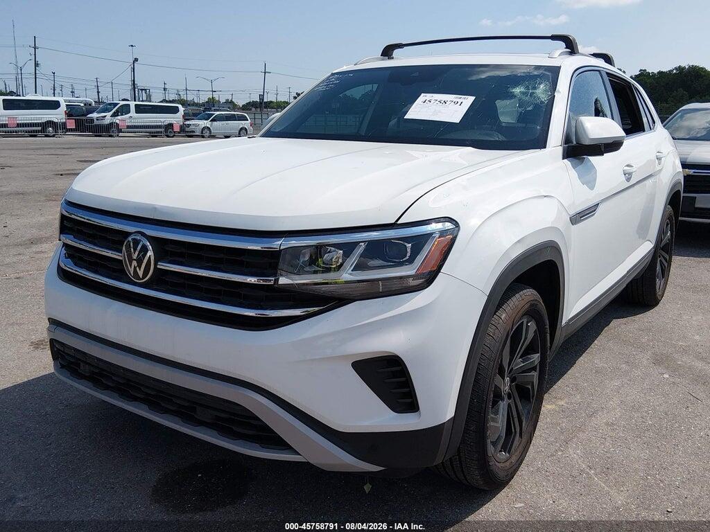 1V2EE2CA0MC210298 2021 VOLKSWAGEN ATLAS CROSS SPORT photo no. 2