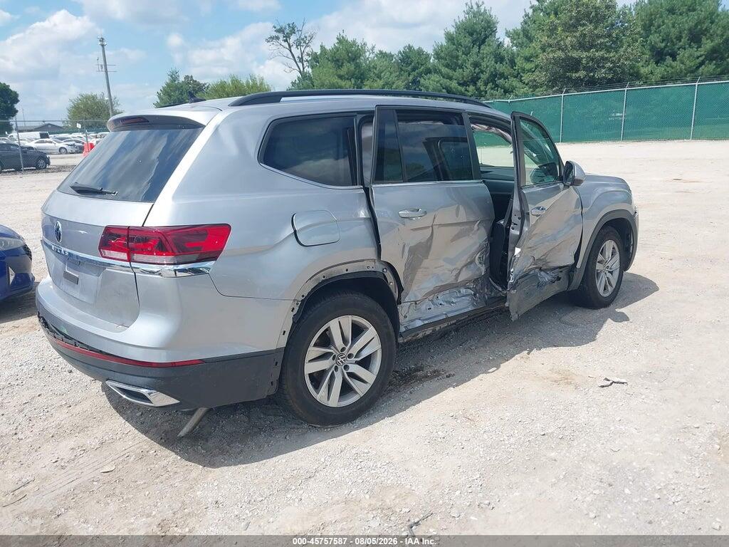 1V2AP2CA3MC593386 2021 VOLKSWAGEN ATLAS photo no. 4