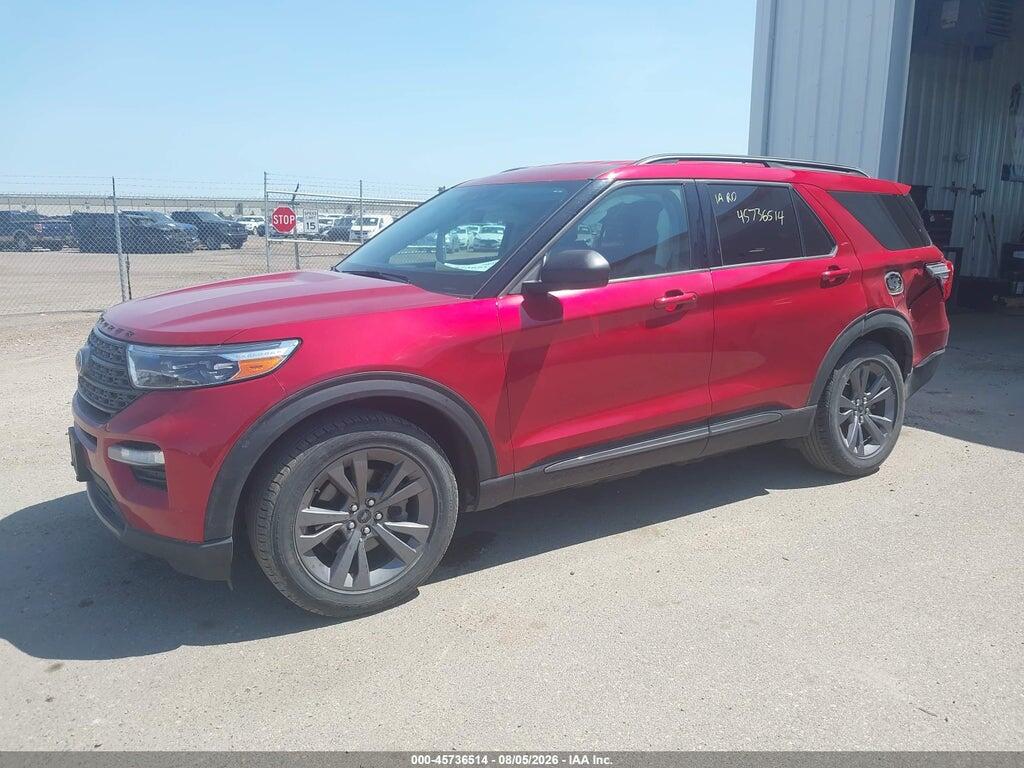 1FMSK8DH9MGA40815 2021 FORD EXPLORER photo no. 2