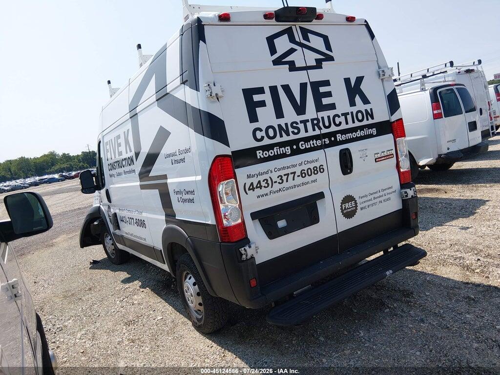 3C6LRVBG1NE121071 2022 RAM PROMASTER 1500 photo no. 3