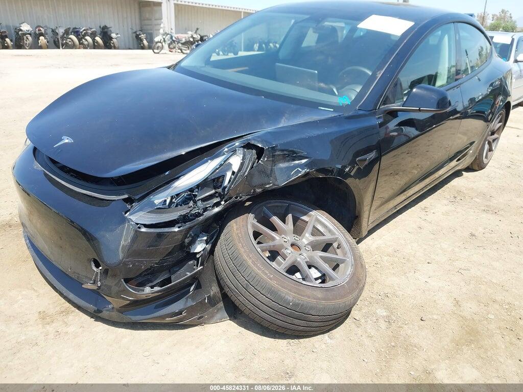 5YJ3E1EAXNF373691 2022 TESLA MODEL 3 photo no. 6