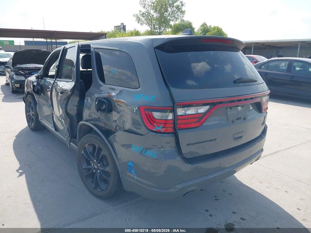 1C4RDHDGXNC159034 2022 DODGE DURANGO photo no. 3