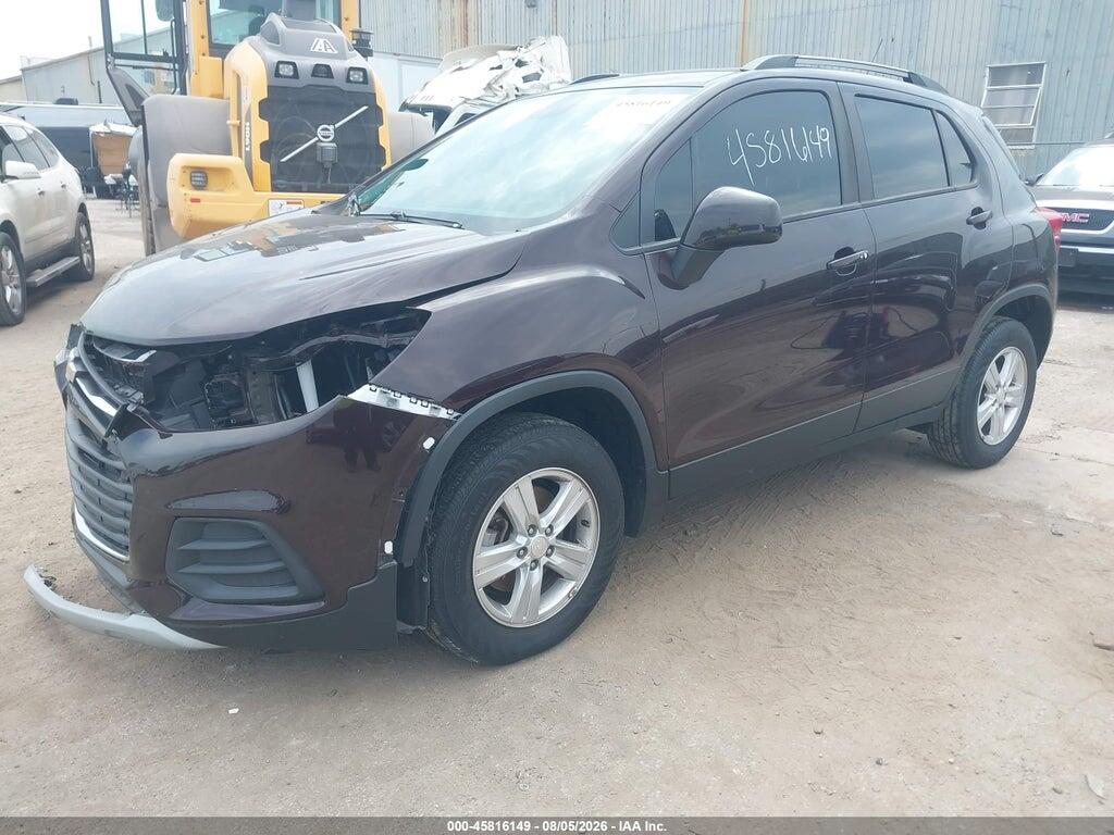KL7CJPSM5NB525499 2022 CHEVROLET TRAX photo no. 2