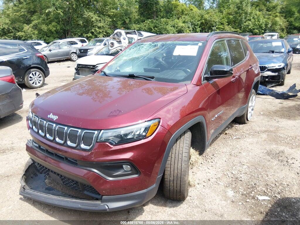 3C4NJDFB8NT207099 2022 JEEP COMPASS photo no. 2
