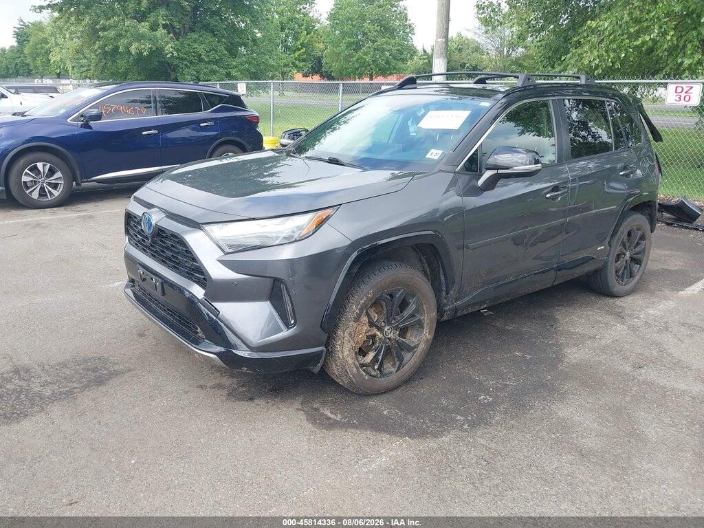 JTME6RFV7ND522345 2022 TOYOTA RAV4 HYBRID photo no. 2