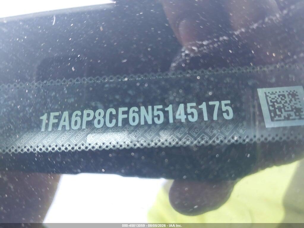 1FA6P8CF6N5145175 2022 FORD MUSTANG photo no. 9