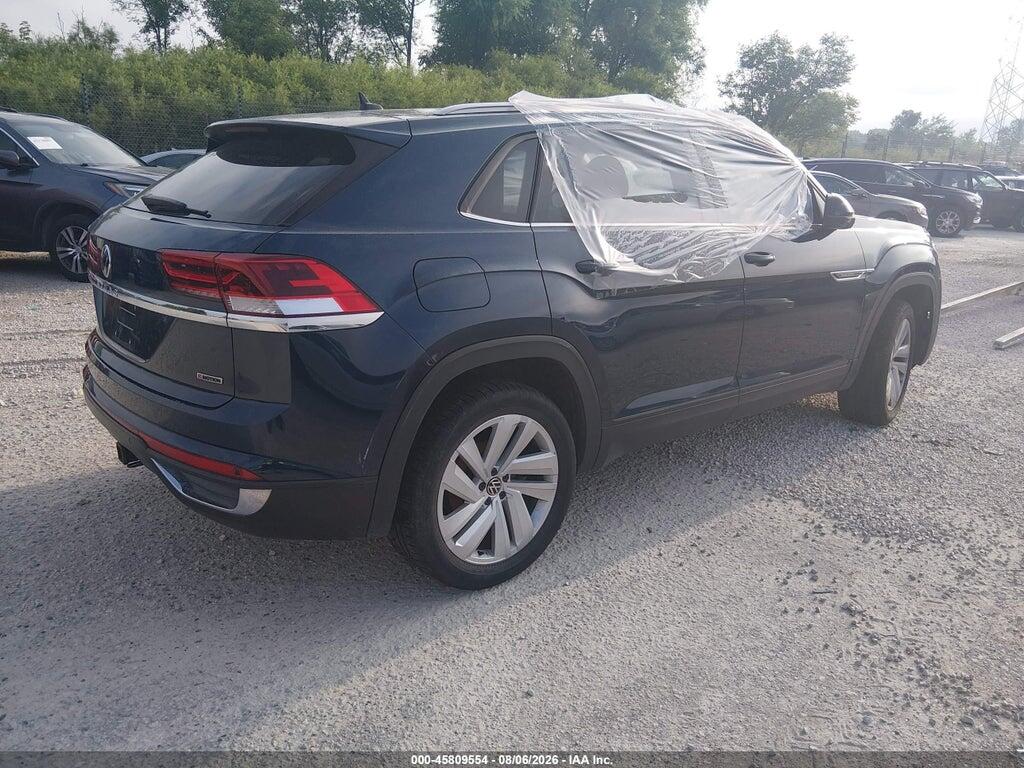 1V2KE2CA1NC227227 2022 VOLKSWAGEN ATLAS CROSS SPORT photo no. 4