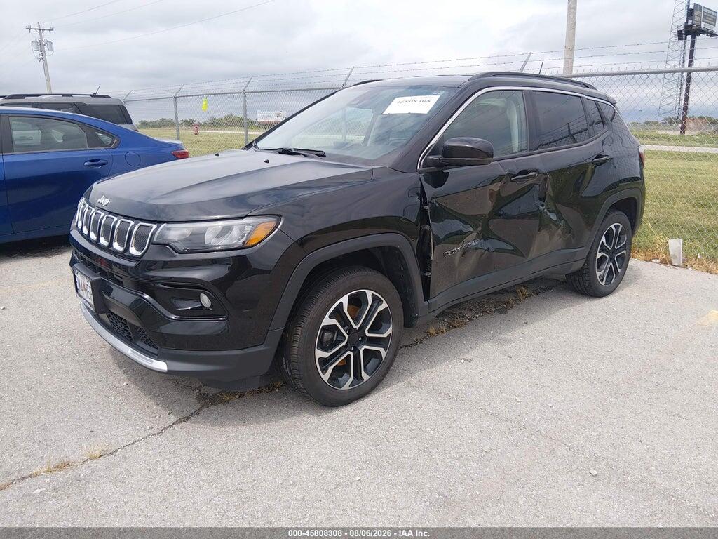 3C4NJDCB8NT233898 2022 JEEP COMPASS photo no. 2