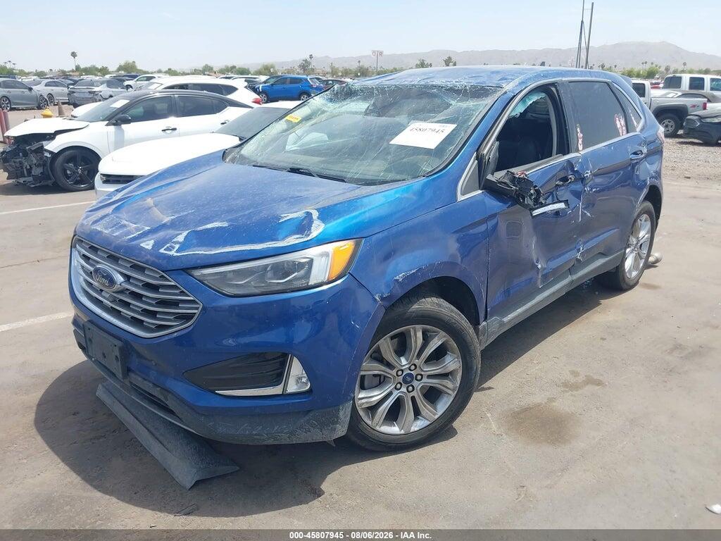 2FMPK4K97NBB05373 2022 FORD EDGE photo no. 2