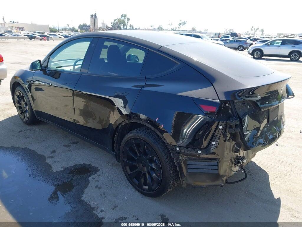 7SAYGDEE3NF359378 2022 TESLA MODEL Y photo no. 3