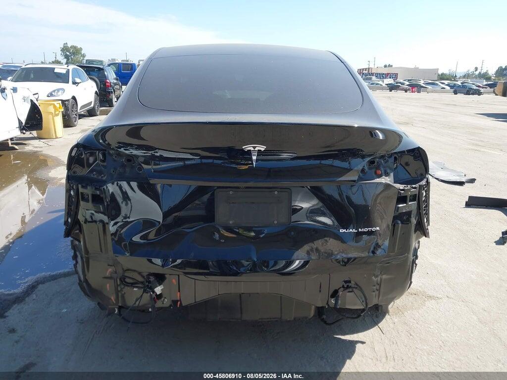 7SAYGDEE3NF359378 2022 TESLA MODEL Y photo no. 6