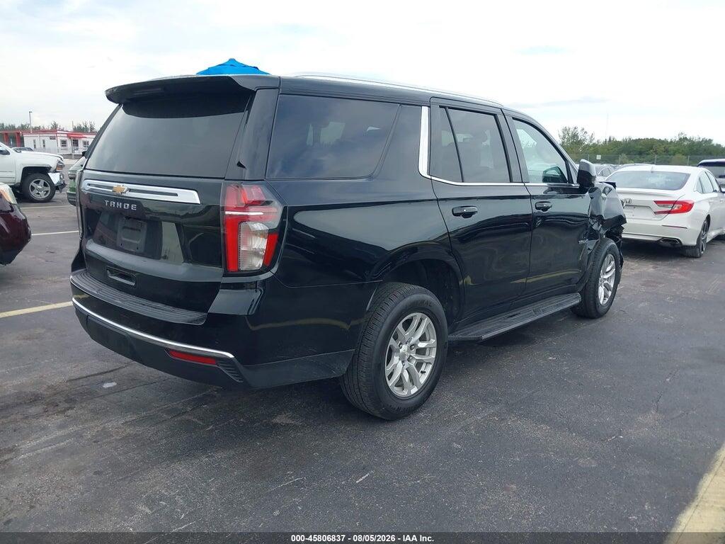 1GNSCMKD5NR214368 2022 CHEVROLET TAHOE photo no. 4