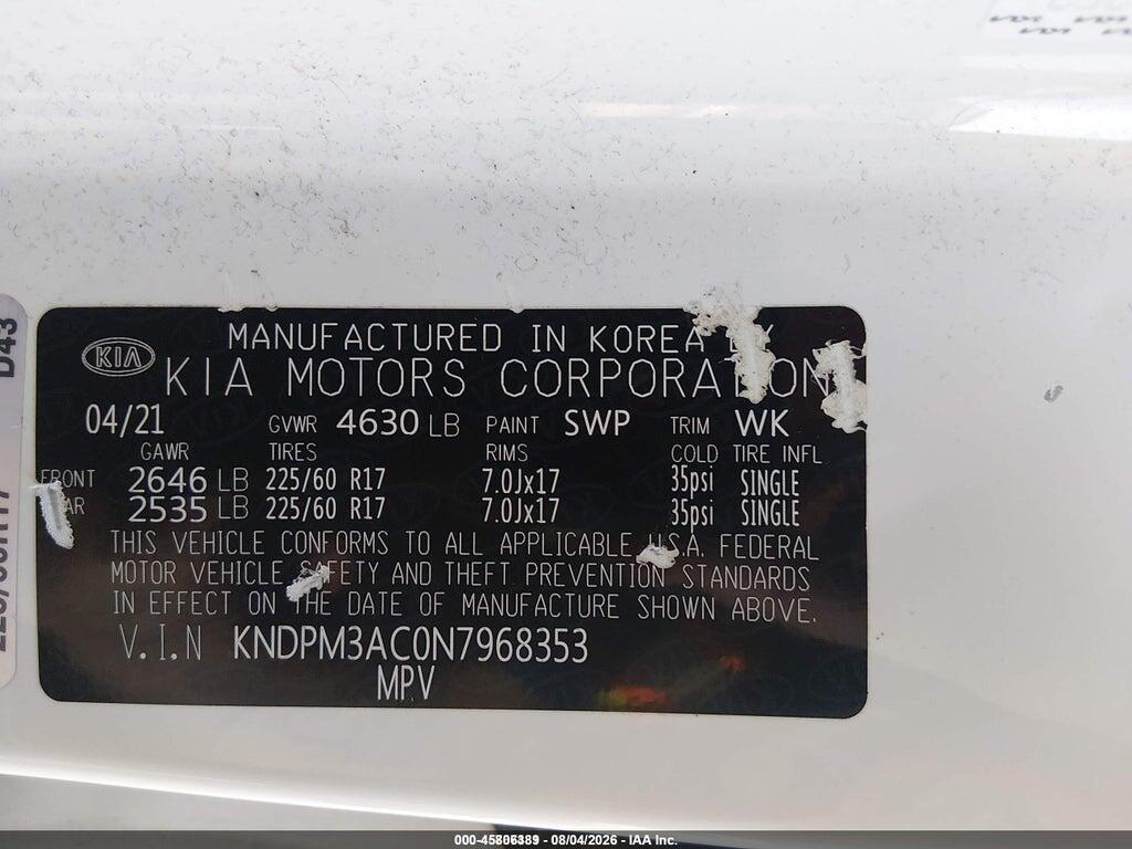 KNDPM3AC0N7968353 2022 KIA SPORTAGE photo no. 9
