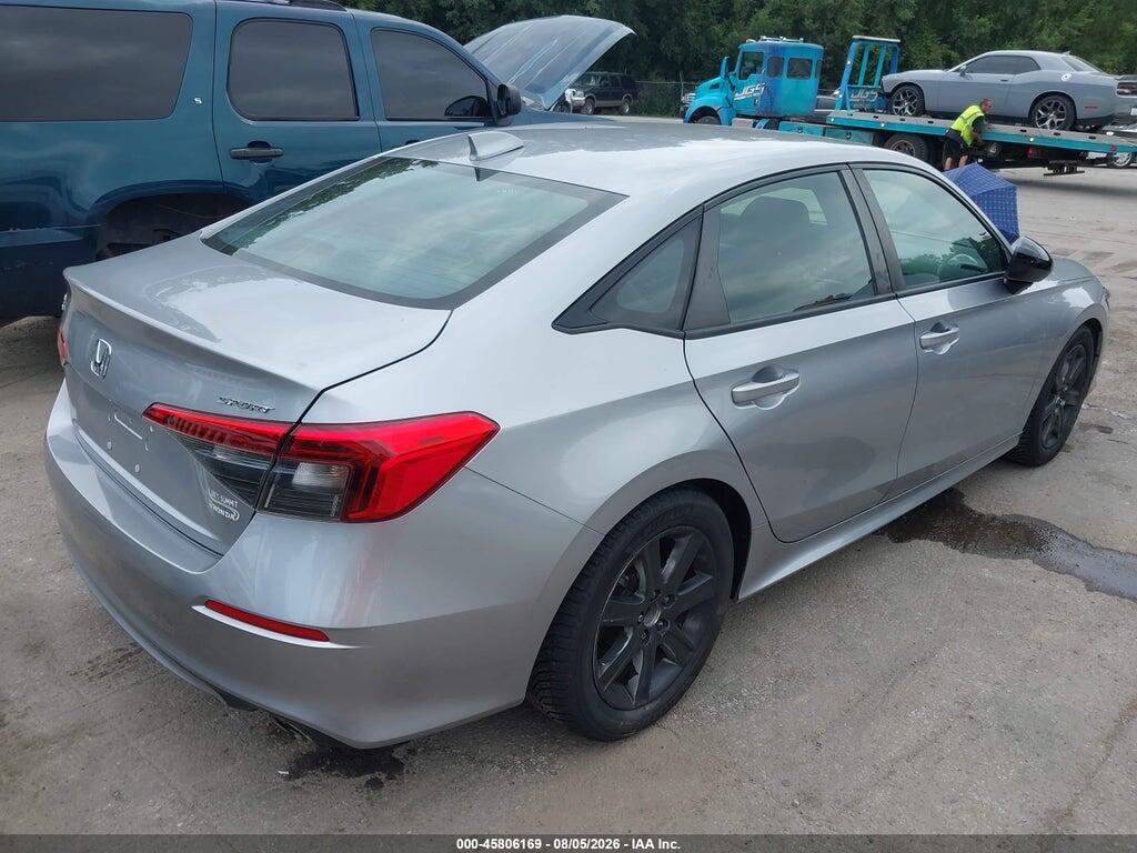 2HGFE2F58NH549525 2022 HONDA CIVIC photo no. 4