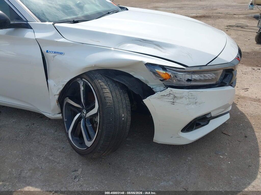 1HGCV3F20NA034192 2022 HONDA ACCORD HYBRID photo no. 6