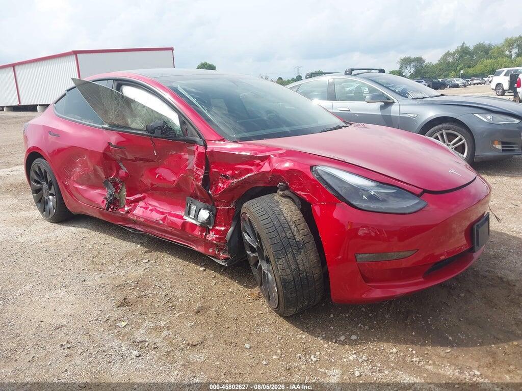 5YJ3E1EC8NF296854 2022 TESLA MODEL 3 photo no. 1