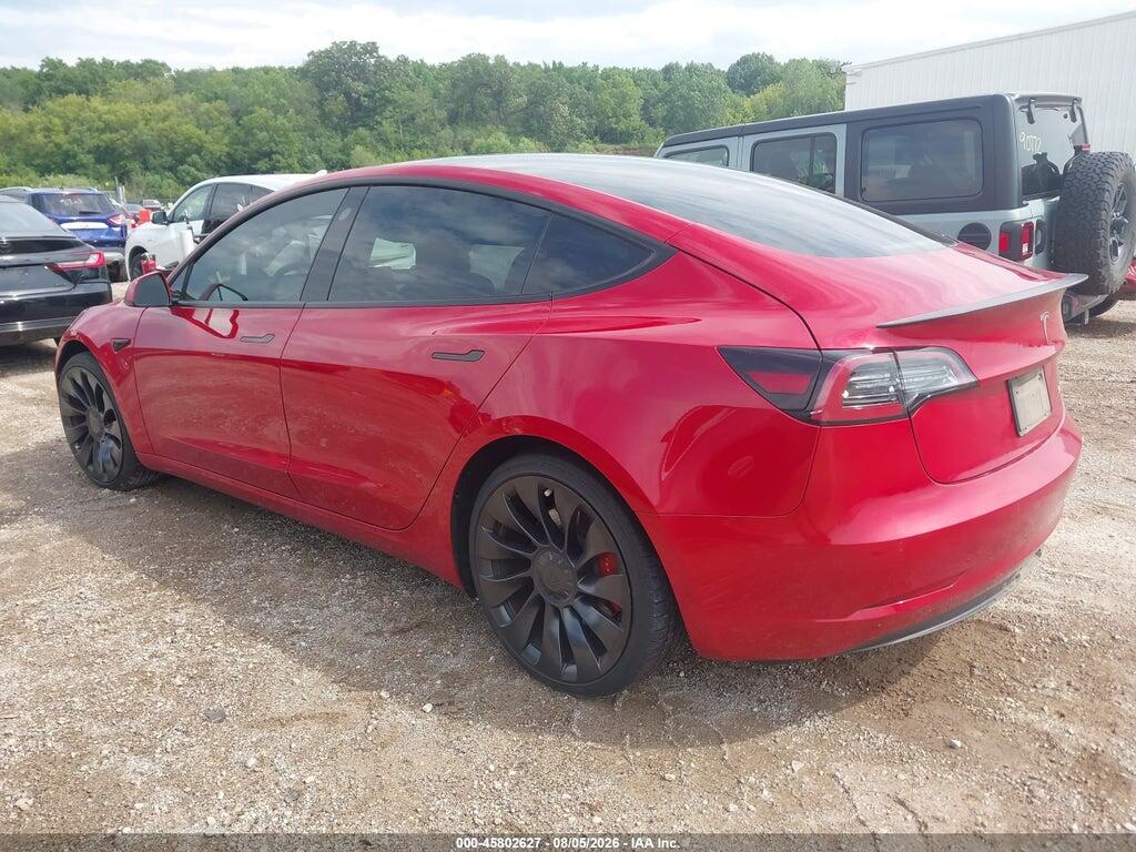 5YJ3E1EC8NF296854 2022 TESLA MODEL 3 photo no. 3