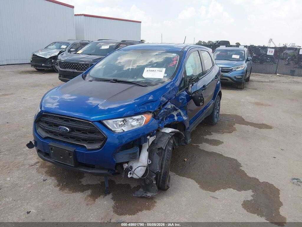 MAJ6S3FL7NC464082 2022 FORD ECOSPORT photo no. 2