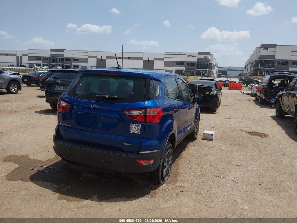 MAJ6S3FL7NC464082 2022 FORD ECOSPORT photo no. 4